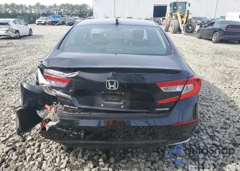 2019 Honda Accord Hybrid Exl from USA, damaged, VIN 1HGCV3F54KA019863